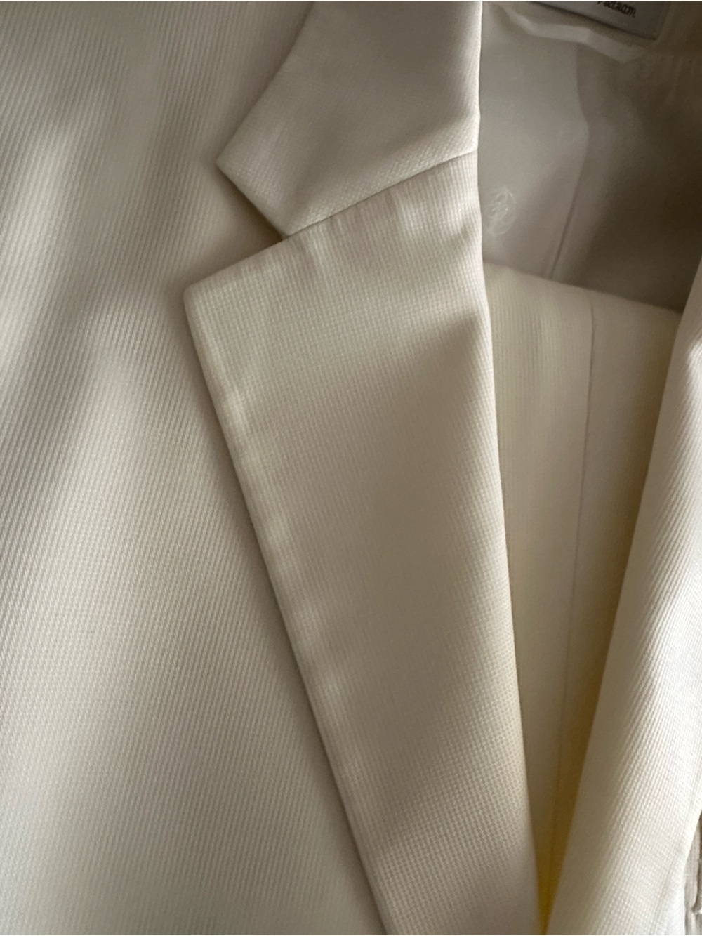 Sean John Suits Classic Cream Men's Blazer - Unbranded View 4
